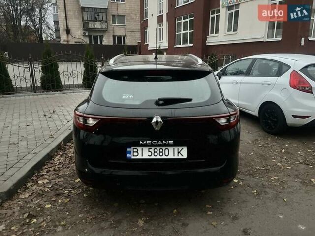 Черный Рено Меган, объемом двигателя 1.5 л и пробегом 224 тыс. км за 14000 $, фото 1 на Automoto.ua