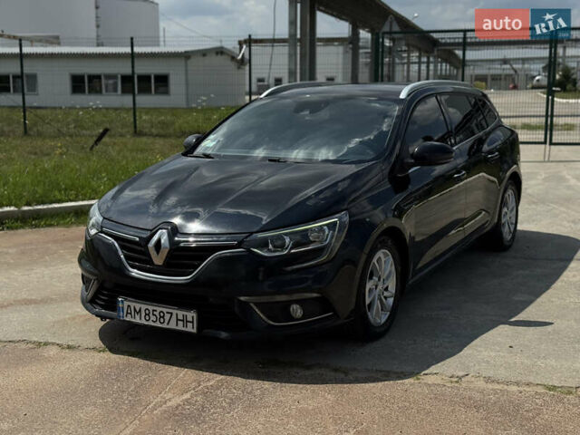 Черный Рено Меган, объемом двигателя 1.5 л и пробегом 251 тыс. км за 10800 $, фото 1 на Automoto.ua