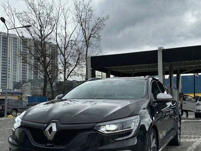 Черный Рено Меган, объемом двигателя 1.6 л и пробегом 223 тыс. км за 14500 $, фото 1 на Automoto.ua