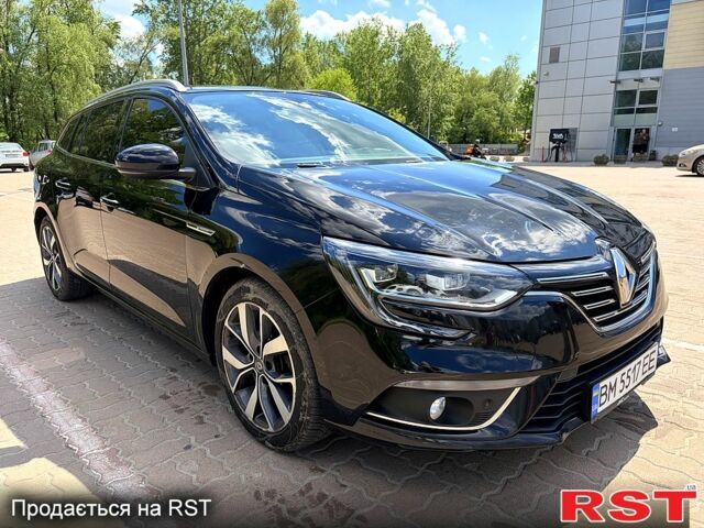 Черный Рено Меган, объемом двигателя 1.5 л и пробегом 249 тыс. км за 13500 $, фото 1 на Automoto.ua