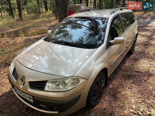Коричневий Рено Меган, об'ємом двигуна 1.6 л та пробігом 229 тис. км за 4500 $, фото 1 на Automoto.ua