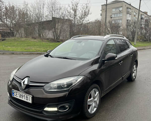 Коричневый Рено Меган, объемом двигателя 1.5 л и пробегом 250 тыс. км за 8150 $, фото 1 на Automoto.ua
