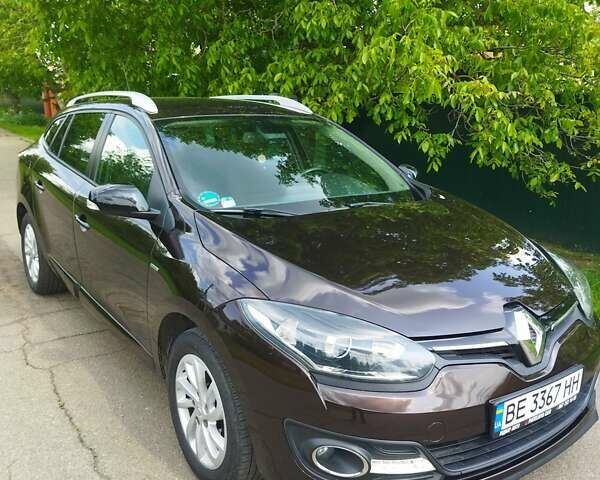 Коричневый Рено Меган, объемом двигателя 1.5 л и пробегом 223 тыс. км за 10700 $, фото 1 на Automoto.ua