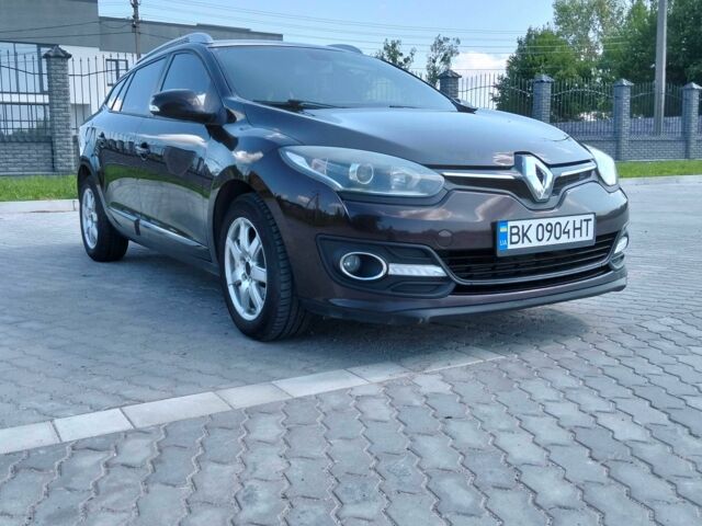 Коричневый Рено Меган, объемом двигателя 1.5 л и пробегом 256 тыс. км за 9600 $, фото 1 на Automoto.ua