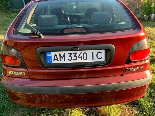 Червоний Рено Меган, об'ємом двигуна 1.6 л та пробігом 205 тис. км за 1300 $, фото 1 на Automoto.ua