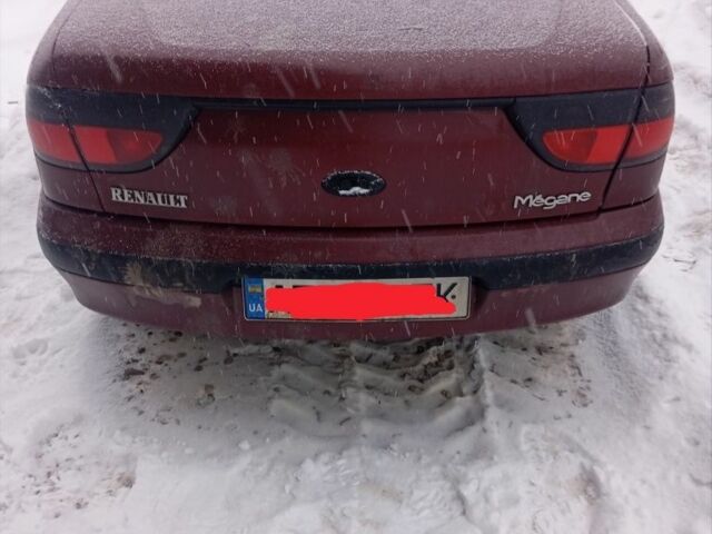 Червоний Рено Меган, об'ємом двигуна 1 л та пробігом 380 тис. км за 1700 $, фото 1 на Automoto.ua