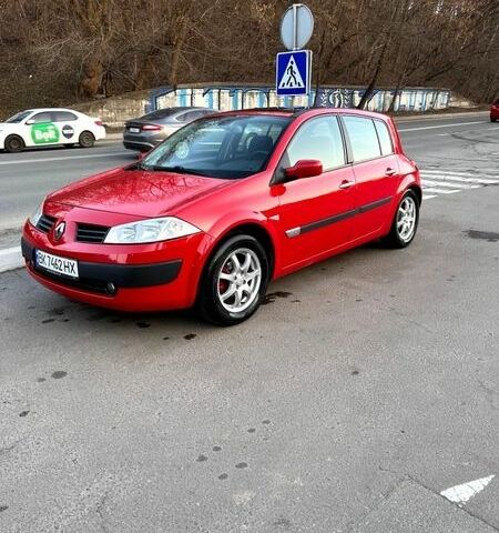 Красный Рено Меган, объемом двигателя 1.39 л и пробегом 175 тыс. км за 5100 $, фото 1 на Automoto.ua