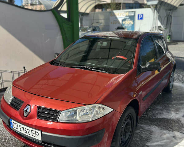 Красный Рено Меган, объемом двигателя 1.39 л и пробегом 288 тыс. км за 3000 $, фото 1 на Automoto.ua