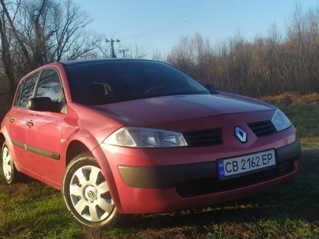Красный Рено Меган, объемом двигателя 1.4 л и пробегом 250 тыс. км за 3750 $, фото 1 на Automoto.ua