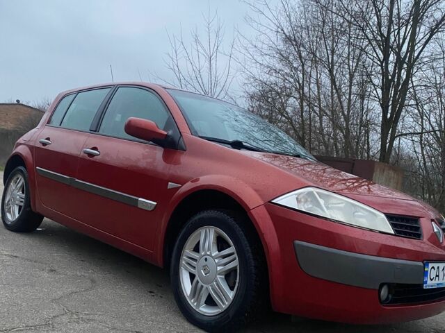 Красный Рено Меган, объемом двигателя 1.6 л и пробегом 270 тыс. км за 2800 $, фото 1 на Automoto.ua