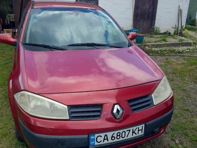 Красный Рено Меган, объемом двигателя 1.5 л и пробегом 3 тыс. км за 3200 $, фото 1 на Automoto.ua