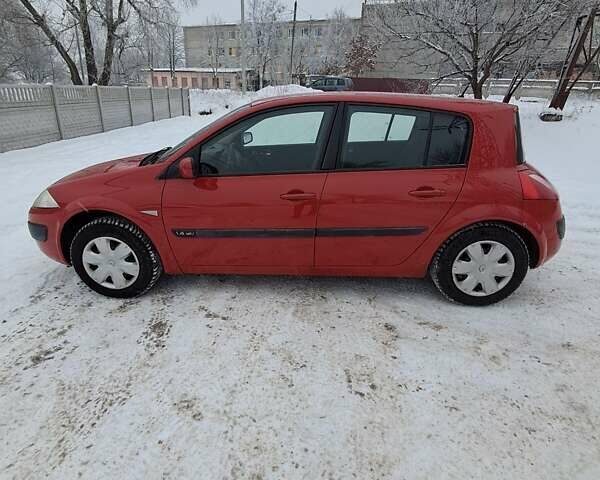 Красный Рено Меган, объемом двигателя 1.39 л и пробегом 180 тыс. км за 4500 $, фото 1 на Automoto.ua
