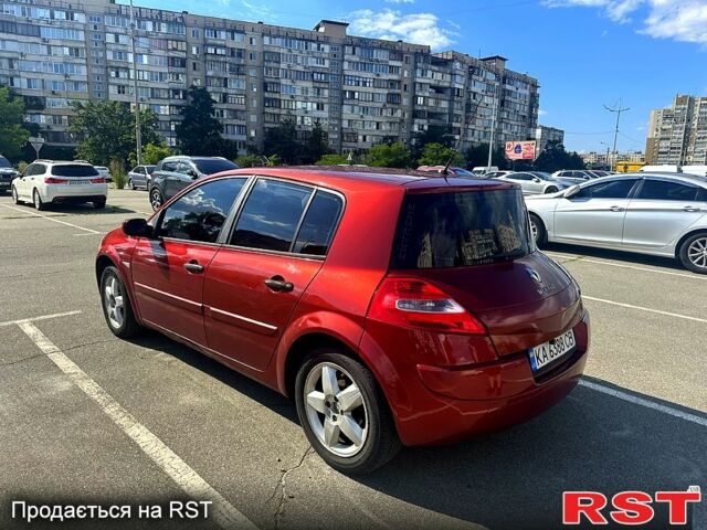 Красный Рено Меган, объемом двигателя 1.6 л и пробегом 220 тыс. км за 3900 $, фото 1 на Automoto.ua