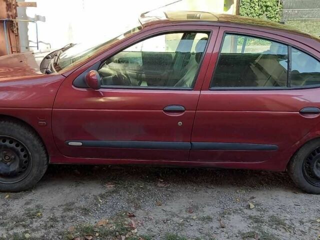 Красный Рено Меган, объемом двигателя 0.16 л и пробегом 200 тыс. км за 1700 $, фото 1 на Automoto.ua