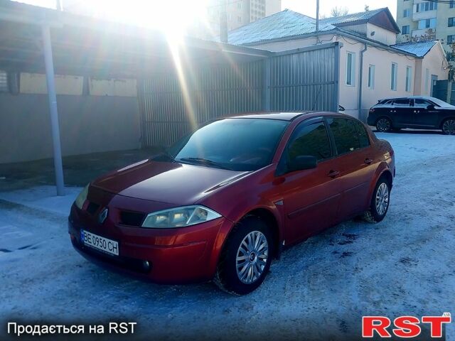 Красный Рено Меган, объемом двигателя 1.4 л и пробегом 329 тыс. км за 2850 $, фото 1 на Automoto.ua