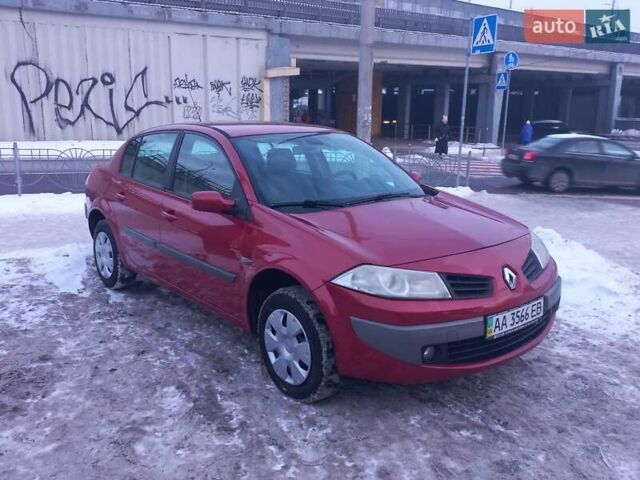 Червоний Рено Меган, об'ємом двигуна 1.6 л та пробігом 181 тис. км за 4800 $, фото 1 на Automoto.ua