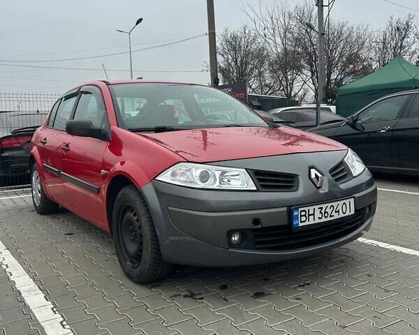 Красный Рено Меган, объемом двигателя 1.39 л и пробегом 230 тыс. км за 4000 $, фото 1 на Automoto.ua