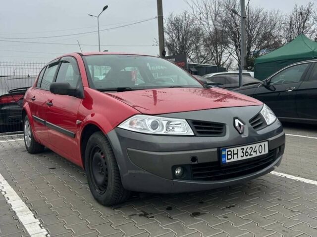 Красный Рено Меган, объемом двигателя 1.39 л и пробегом 230 тыс. км за 4000 $, фото 1 на Automoto.ua