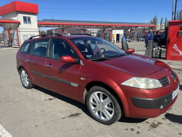 Красный Рено Меган, объемом двигателя 1.6 л и пробегом 231 тыс. км за 4100 $, фото 1 на Automoto.ua