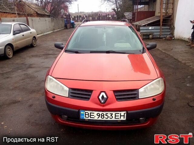 Червоний Рено Меган, об'ємом двигуна 1.6 л та пробігом 200 тис. км за 4200 $, фото 1 на Automoto.ua