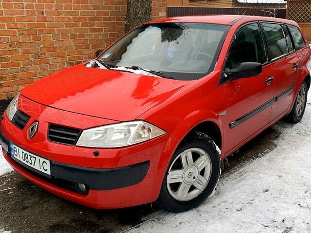 Червоний Рено Меган, об'ємом двигуна 1.6 л та пробігом 256 тис. км за 5500 $, фото 1 на Automoto.ua