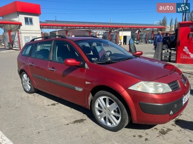 Красный Рено Меган, объемом двигателя 1.6 л и пробегом 231 тыс. км за 4100 $, фото 1 на Automoto.ua