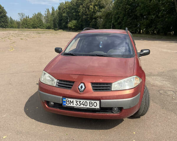 Красный Рено Меган, объемом двигателя 1.6 л и пробегом 180 тыс. км за 4800 $, фото 1 на Automoto.ua