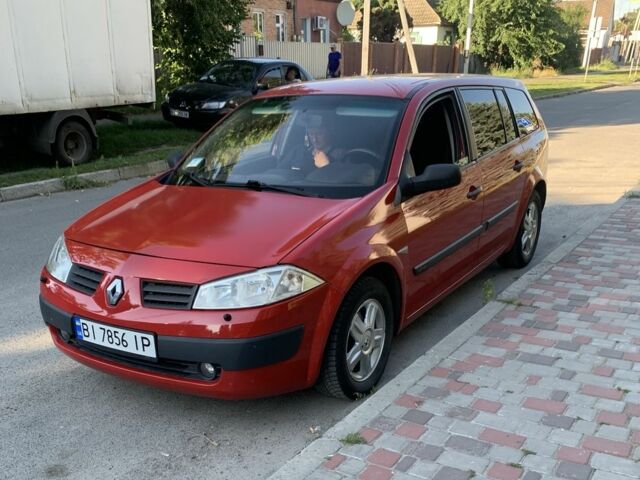 Червоний Рено Меган, об'ємом двигуна 1.6 л та пробігом 264 тис. км за 4595 $, фото 1 на Automoto.ua