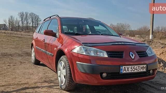 Червоний Рено Меган, об'ємом двигуна 1.6 л та пробігом 221 тис. км за 5000 $, фото 1 на Automoto.ua