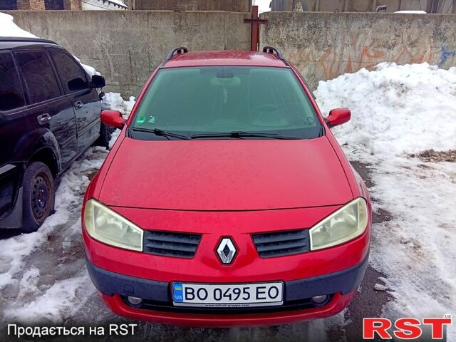 Червоний Рено Меган, об'ємом двигуна 1.6 л та пробігом 230 тис. км за 3800 $, фото 1 на Automoto.ua