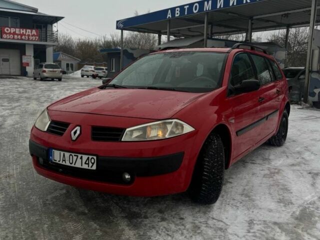 Червоний Рено Меган, об'ємом двигуна 1.5 л та пробігом 320 тис. км за 2200 $, фото 1 на Automoto.ua