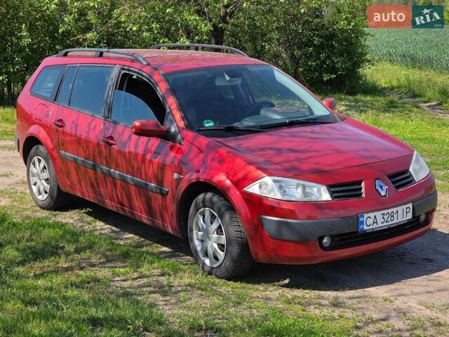 Червоний Рено Меган, об'ємом двигуна 1.6 л та пробігом 257 тис. км за 4550 $, фото 1 на Automoto.ua