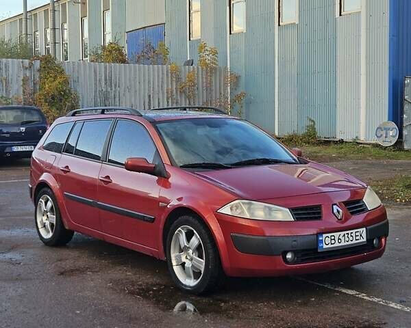Красный Рено Меган, объемом двигателя 1.46 л и пробегом 331 тыс. км за 4200 $, фото 1 на Automoto.ua