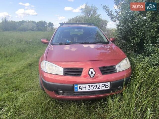 Червоний Рено Меган, об'ємом двигуна 1.6 л та пробігом 190 тис. км за 6000 $, фото 1 на Automoto.ua