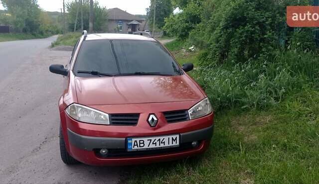 Красный Рено Меган, объемом двигателя 1.46 л и пробегом 303 тыс. км за 4500 $, фото 1 на Automoto.ua