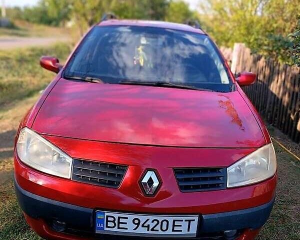 Червоний Рено Меган, об'ємом двигуна 1.6 л та пробігом 216 тис. км за 5400 $, фото 1 на Automoto.ua