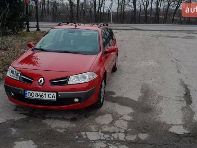 Червоний Рено Меган, об'ємом двигуна 1.6 л та пробігом 138 тис. км за 5750 $, фото 1 на Automoto.ua
