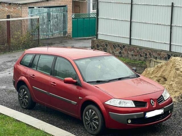 Красный Рено Меган, объемом двигателя 1.5 л и пробегом 260 тыс. км за 2300 $, фото 1 на Automoto.ua