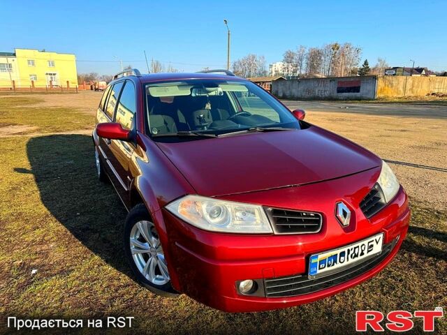Красный Рено Меган, объемом двигателя 1.6 л и пробегом 1770 тыс. км за 5500 $, фото 1 на Automoto.ua