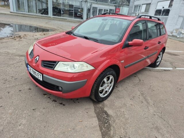 Червоний Рено Меган, об'ємом двигуна 1.6 л та пробігом 186 тис. км за 4999 $, фото 1 на Automoto.ua