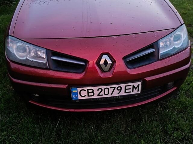 Красный Рено Меган, объемом двигателя 1.6 л и пробегом 216 тыс. км за 4999 $, фото 1 на Automoto.ua