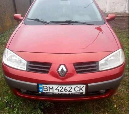 Красный Рено Меган, объемом двигателя 1.6 л и пробегом 300 тыс. км за 4200 $, фото 1 на Automoto.ua