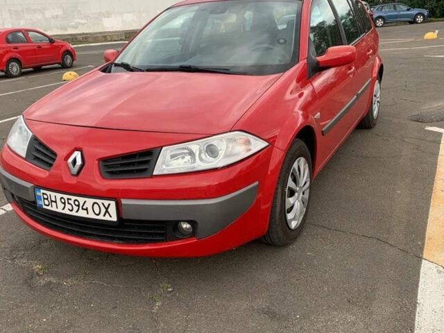 Красный Рено Меган, объемом двигателя 1.4 л и пробегом 280 тыс. км за 4900 $, фото 1 на Automoto.ua