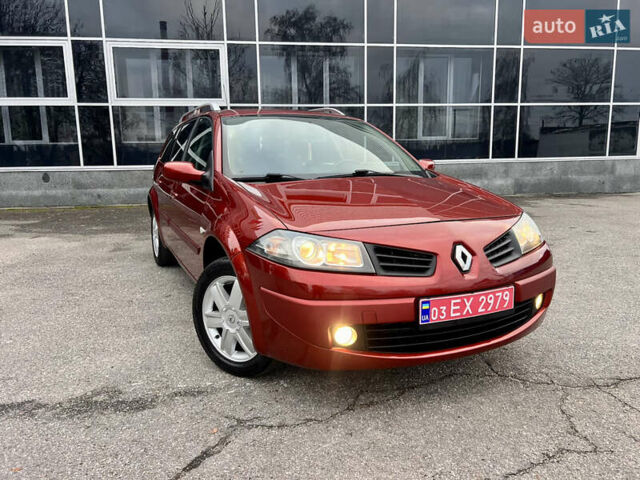 Червоний Рено Меган, об'ємом двигуна 1.6 л та пробігом 201 тис. км за 5899 $, фото 1 на Automoto.ua