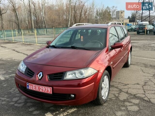 Червоний Рено Меган, об'ємом двигуна 1.6 л та пробігом 202 тис. км за 5800 $, фото 1 на Automoto.ua