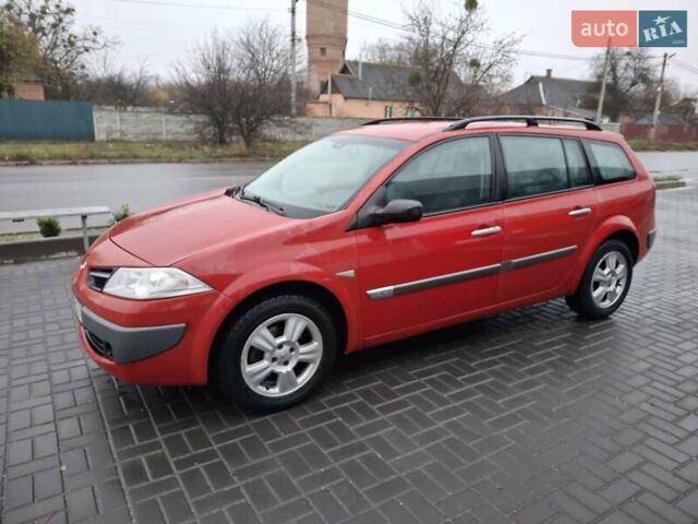 Червоний Рено Меган, об'ємом двигуна 1.6 л та пробігом 237 тис. км за 3850 $, фото 1 на Automoto.ua