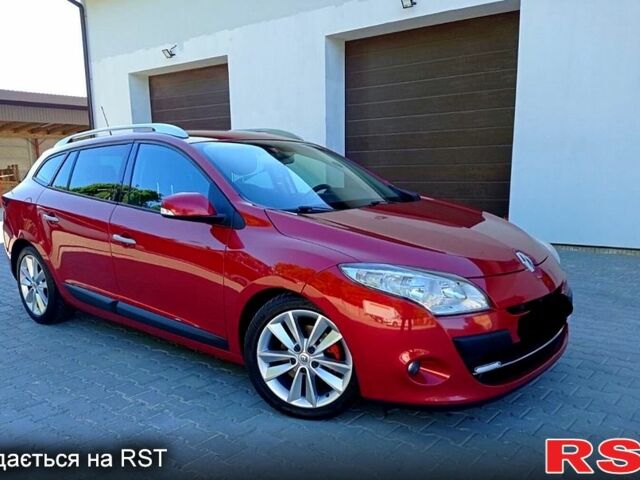 Красный Рено Меган, объемом двигателя 2 л и пробегом 247 тыс. км за 7600 $, фото 1 на Automoto.ua