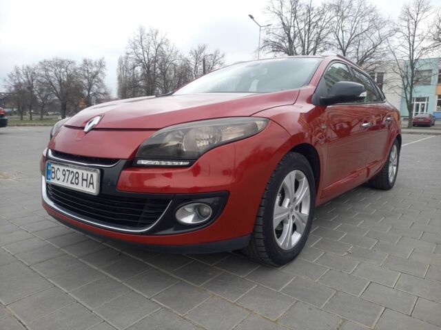 Червоний Рено Меган, об'ємом двигуна 1.5 л та пробігом 268 тис. км за 8950 $, фото 1 на Automoto.ua