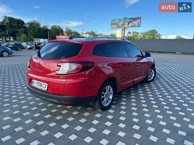 Червоний Рено Меган, об'ємом двигуна 1.46 л та пробігом 215 тис. км за 8300 $, фото 1 на Automoto.ua