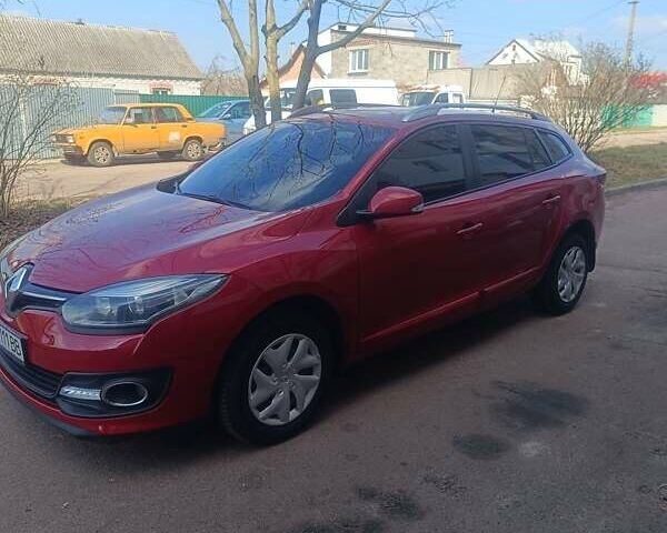 Красный Рено Меган, объемом двигателя 1.46 л и пробегом 281 тыс. км за 7850 $, фото 1 на Automoto.ua